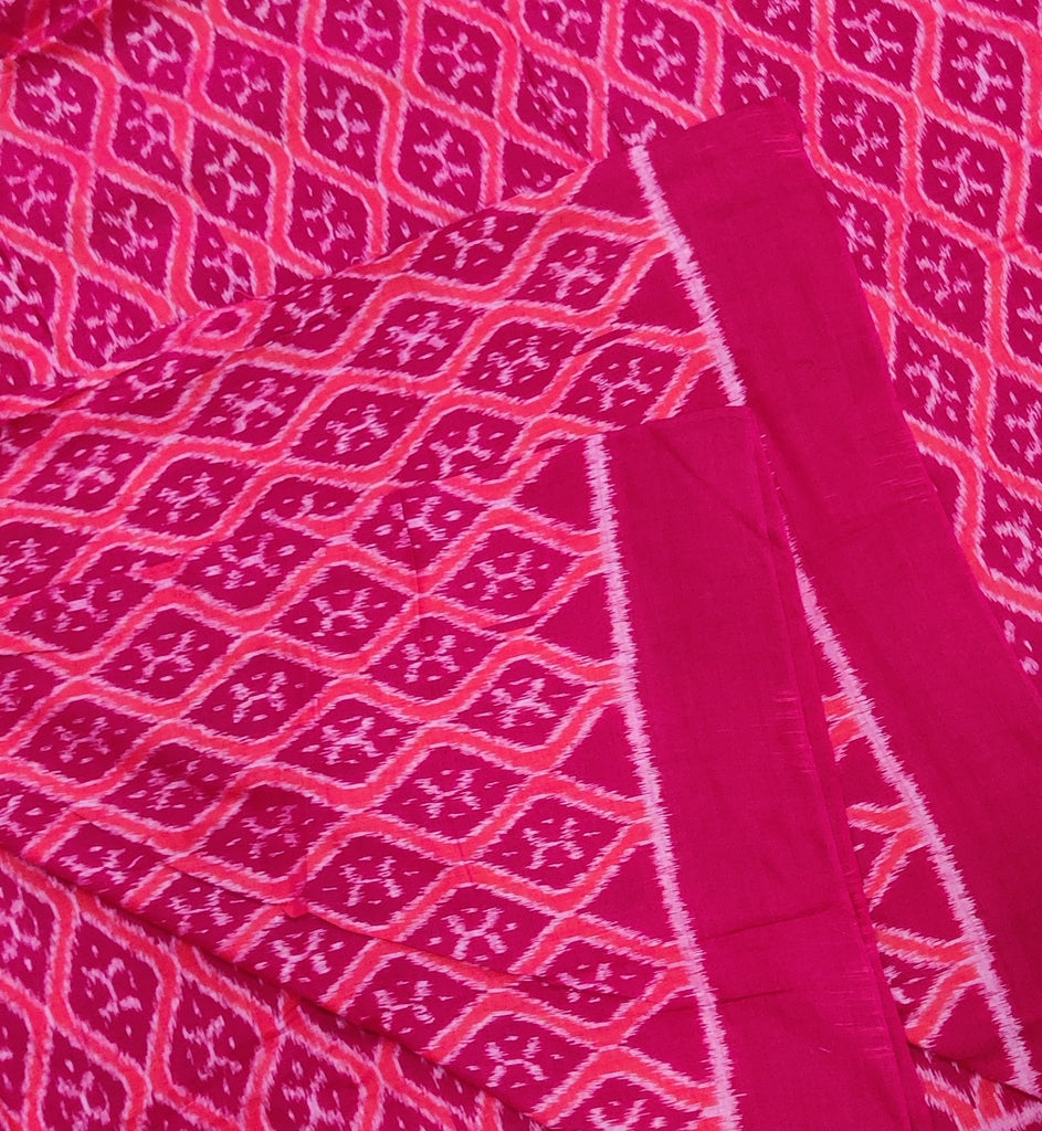 Pure cotton Sambalpuri Ikkat 