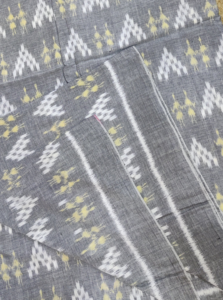 Sambalpuri Ikkat in Grey